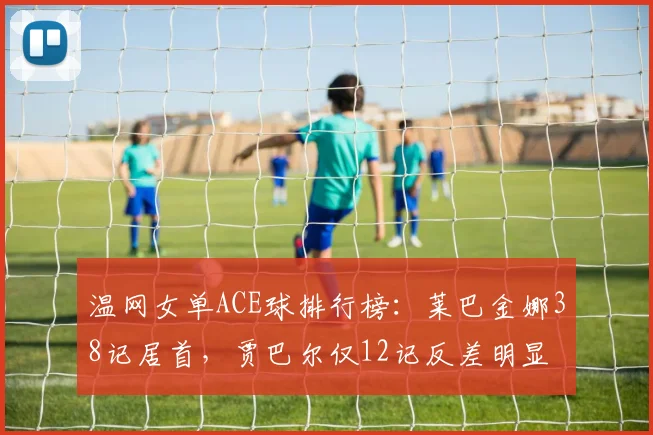 温网女单ACE球排行榜：莱巴金娜38记居首，贾巴尔仅12记反差明显